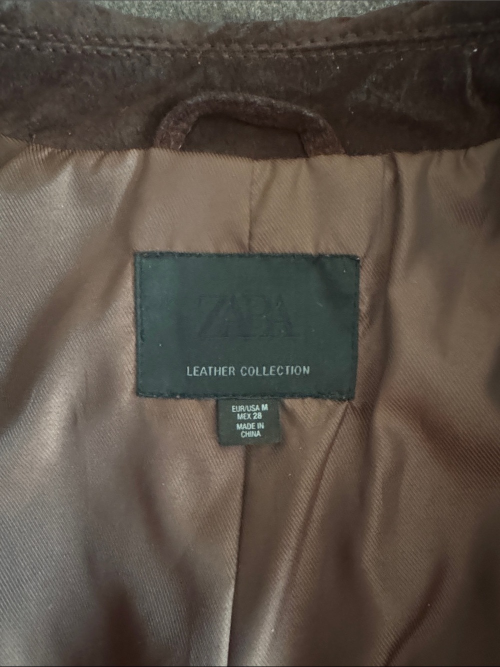 Zara Suede Blazer Women size M - Picture 5 of 8
